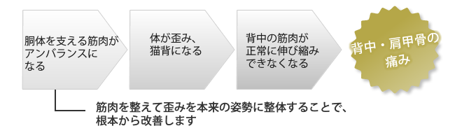 膝の痛みのメカニズム